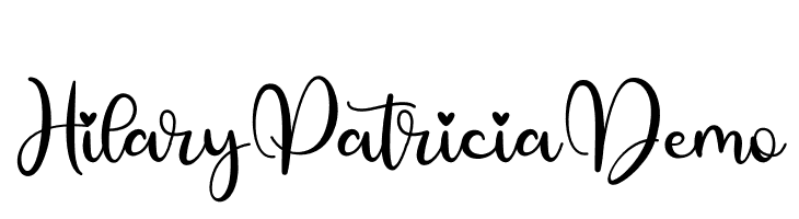 Hilary Patricia Demo  baixar fontes gratis