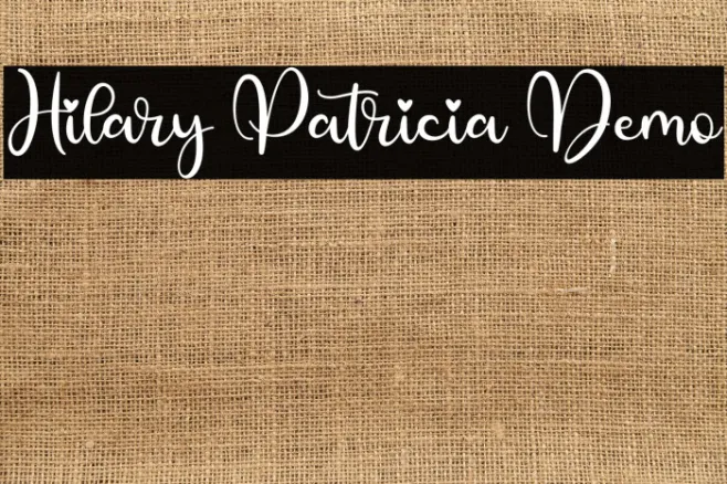 Hilary Patricia Demo Example 2