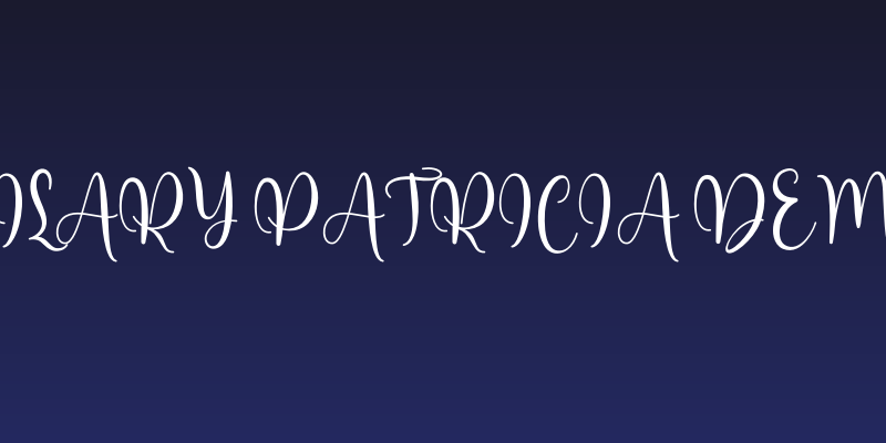 Hilary Patricia Demo Social Header