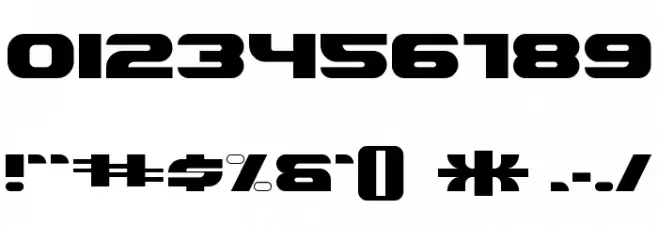 Hilda Broad Шрифта ДРУГИЕ символов