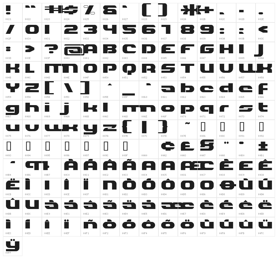 Hilda Broad Character Map