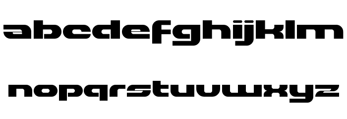 Hilda Broad Font LOWERCASE