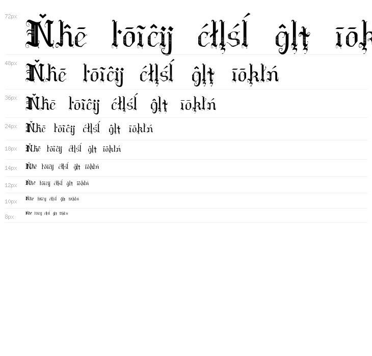 Hilda Sonnenschein Extra Characters Waterfall