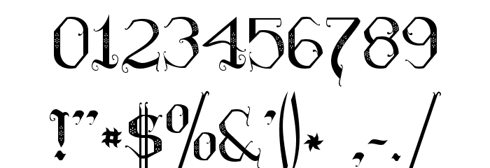 Hilda Sonnenschein Font OTHER CHARS