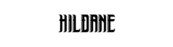 Hildane  font caratteri gratis