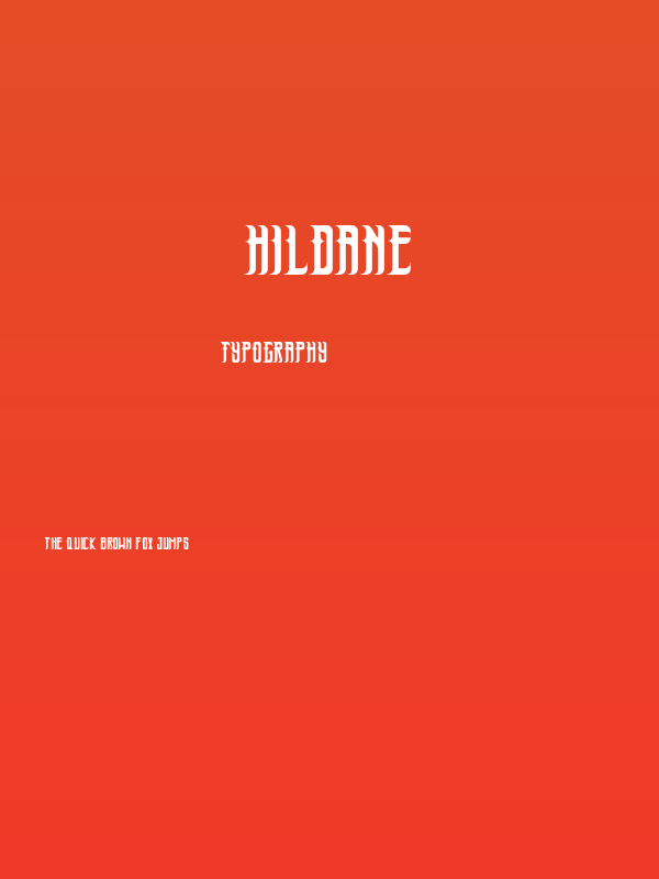 Hildane Poster