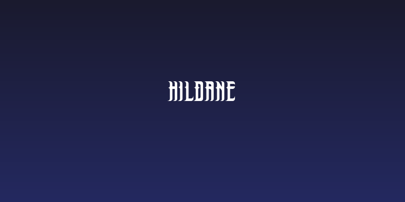 Hildane Social Header