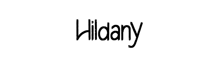 Hildany  Frei Schriftart Herunterladen