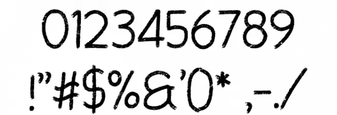 Hildany Font OTHER CHARS