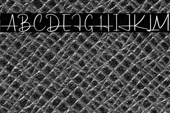 Hildaquin Demo Schriftart examples