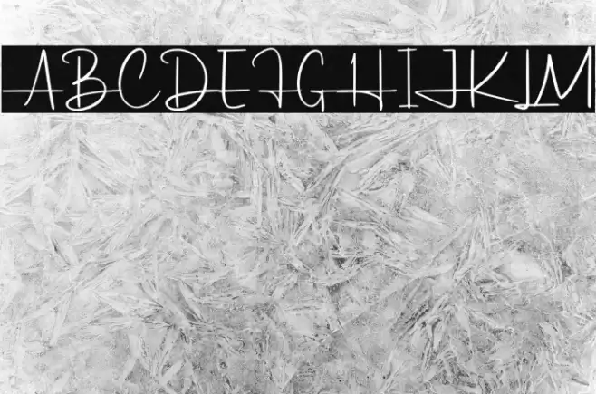 Hildaquin Demo Schriftart examples