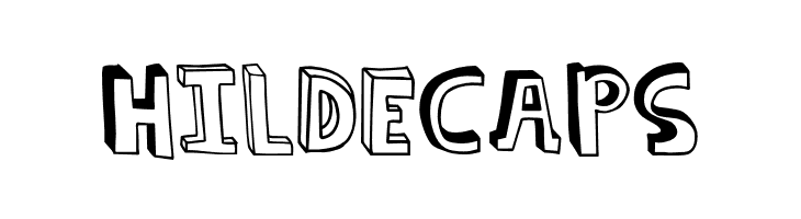 HildeCAPS  免费字体下载