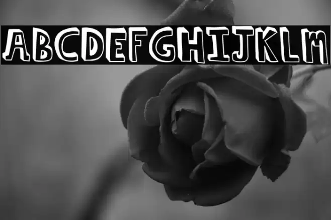 HildeCAPS Font examples