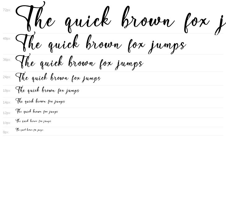 Hildegard Regular Waterfall