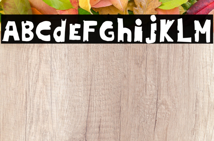 HildiniaDonut Шрифта examples
