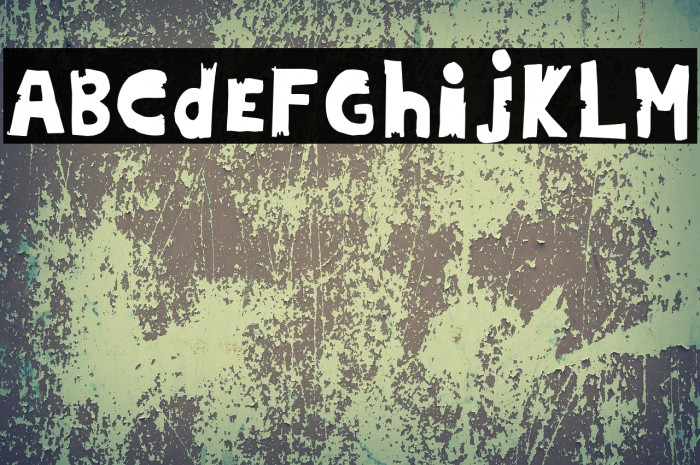 HildiniaDonut Шрифта examples