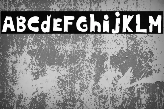 HildiniaDonut Font examples