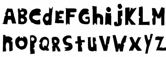 HildiniaDonut Schriftart Groß
