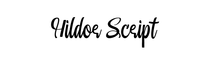 Hildor Script  नि: शुल्क फ़ॉन्ट्स डाउनलोड