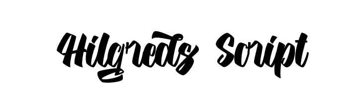 Hilgreds Script  免费字体下载