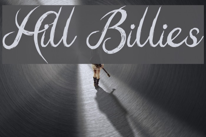 Hill Billies Font examples
