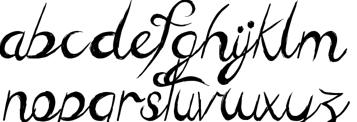 Hill Billies Font LOWERCASE
