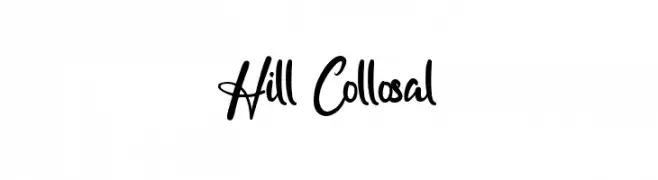 Hill Collosal  नि: शुल्क फ़ॉन्ट्स डाउनलोड