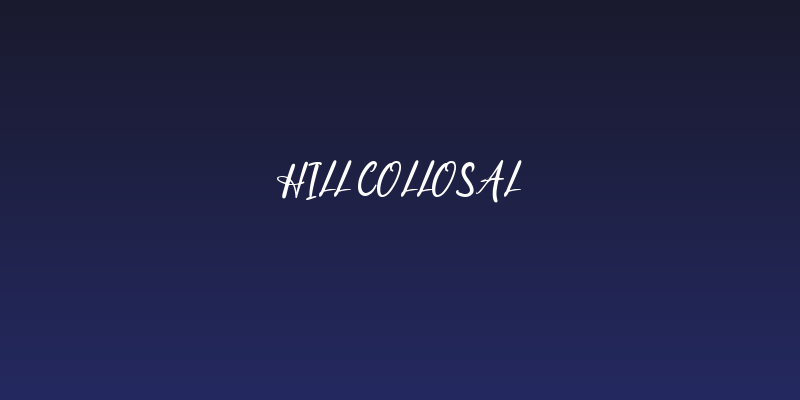 Hill Collosal Social Header