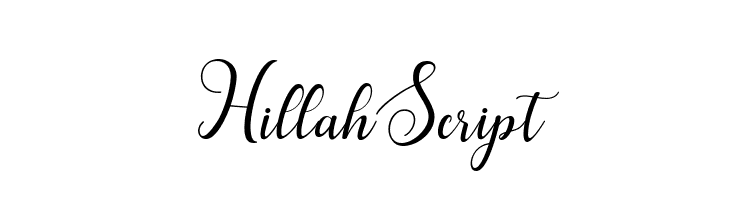 HillahScript  フリーフォントのダウンロード