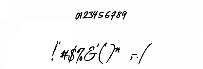 Hillal Font OTHER CHARS