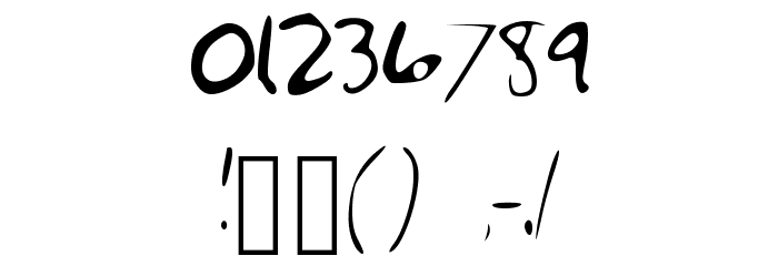 Hillary Font OTHER CHARS