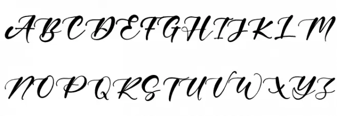 HillaryYouth Font Litere mari