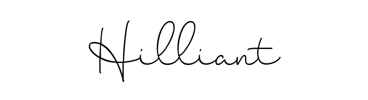 Hilliant Font