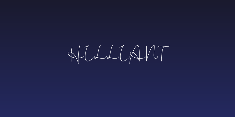 Hilliant Social Header