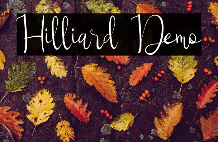 Hilliard Demo Example 1