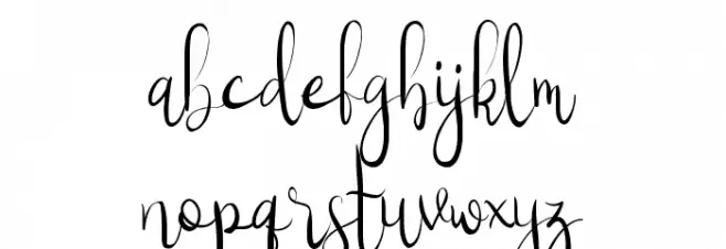 Hilliard Demo 字体 小写