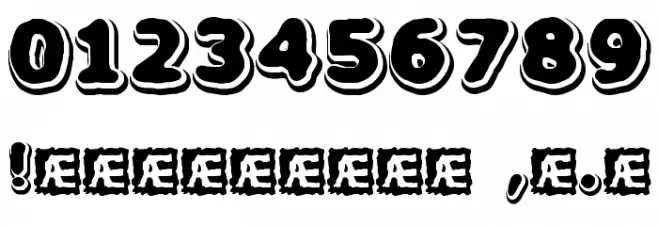 Hillock BRK Font OTHER CHARS