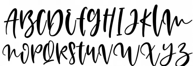 Hillogam Font Litere mari