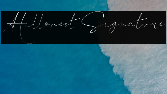 Hillonest Signature Example 3