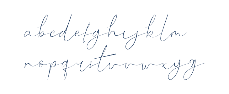 Hillonest Signature Lowercase