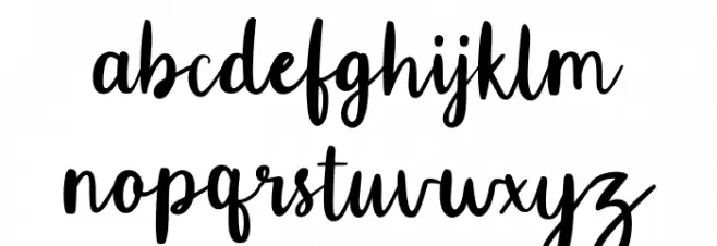 HillowScript Polices MINUSCULES