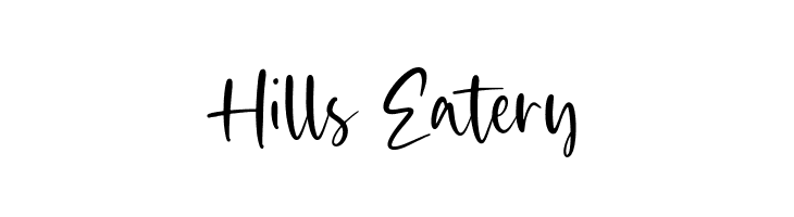 Hills Eatery  Скачать бесплатные шрифты