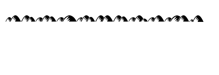 Hills Regular Font OTHER CHARS