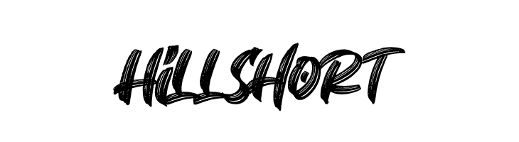 Hillshort  font caratteri gratis