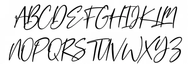 Hillstatic Free Regular Шрифта ВЕРХНИЙ