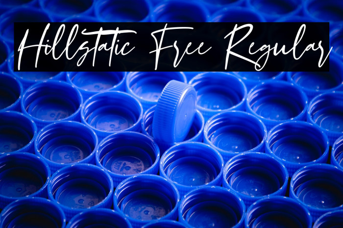 Hillstatic Free Regular خط examples
