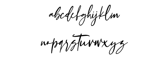 Hillstatic Free Regular خط أحرف صغيرة