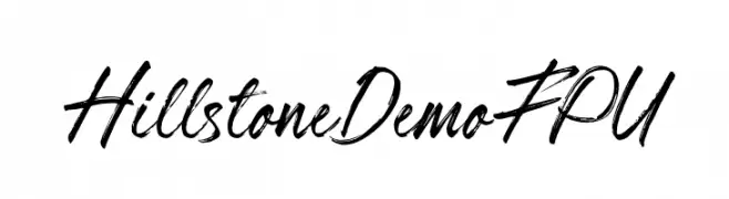 Hillstone Demo FPU  Descarca Fonturi Gratis