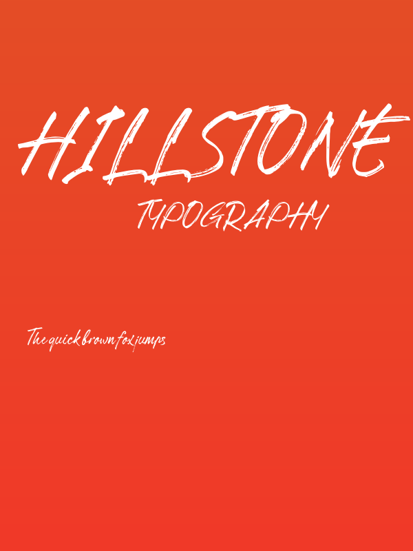 Hillstone Poster