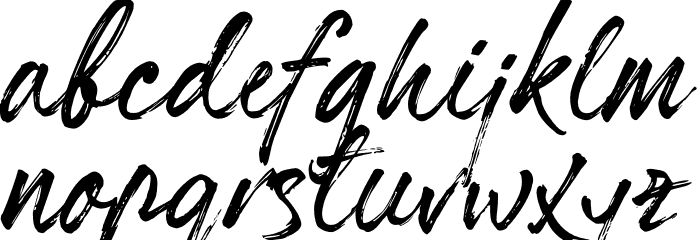 Hillstone Font LOWERCASE